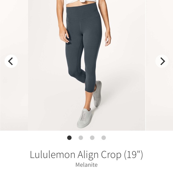 lululemon athletica Pants - Lululemon 🍋 Align Cropped leggings 19”